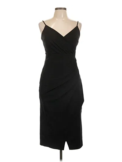 Pre-owned Lulus Cocktail Dress In Black