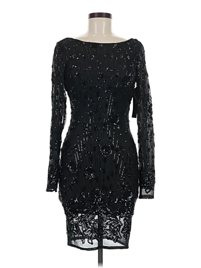Pre-owned Lulus Cocktail Dress In Black