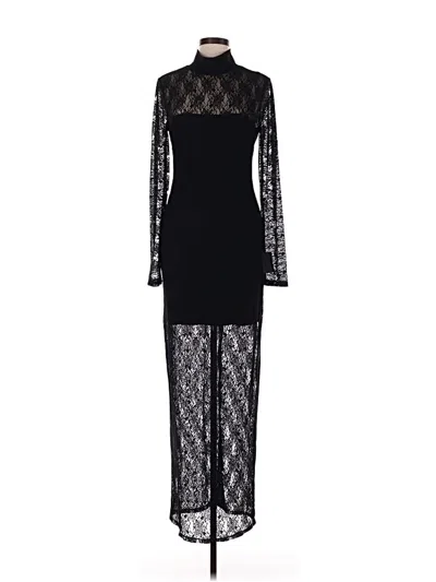 Pre-owned Lulus Cocktail Dress In Black