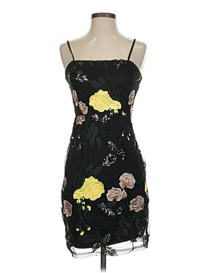 Pre-owned Lulus Cocktail Dress In Black