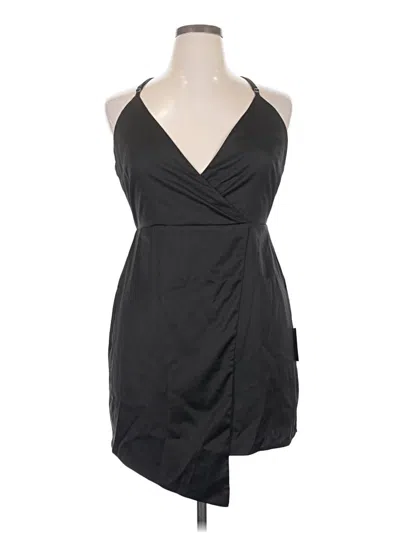 Pre-owned Lulus Cocktail Dress In Black