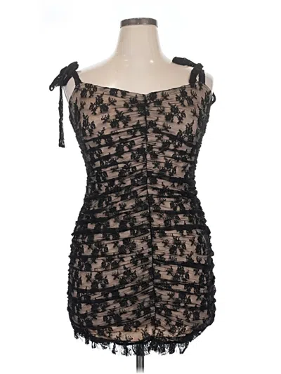 Pre-owned Lulus Cocktail Dress In Black