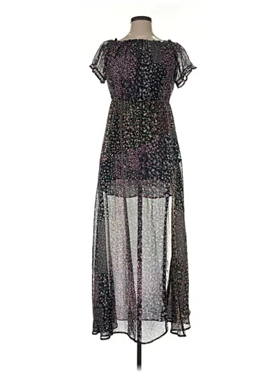 Pre-owned Lulus Cocktail Dress In Black