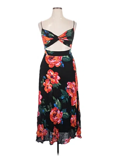 Pre-owned Lulus Cocktail Dress In Black