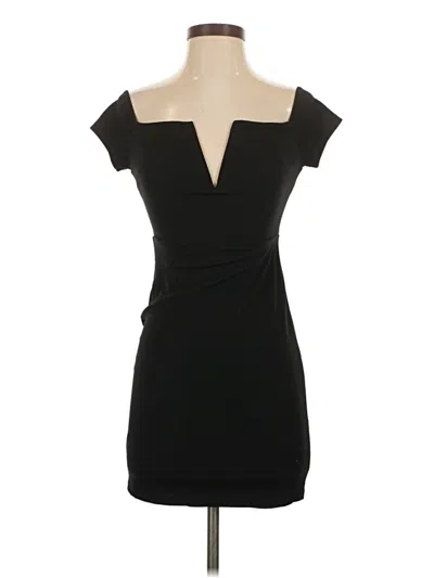 Pre-owned Lulus Cocktail Dress In Black