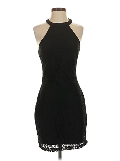 Pre-owned Lulus Cocktail Dress In Black