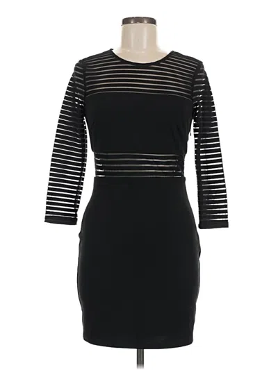 Pre-owned Lulus Cocktail Dress In Black
