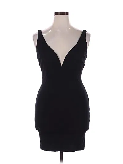 Pre-owned Lulus Cocktail Dress In Black