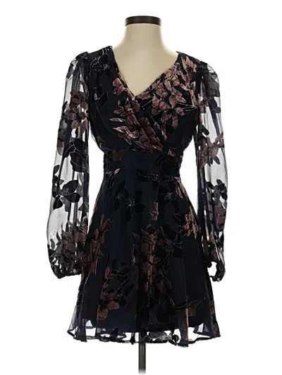 Pre-owned Lulus Cocktail Dress In Black