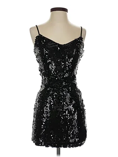 Pre-owned Lulus Cocktail Dress In Black