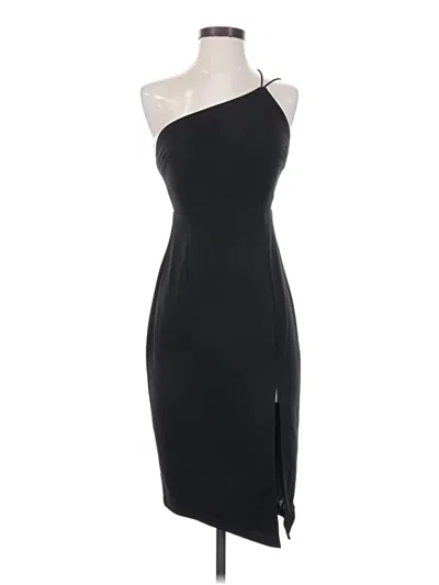Pre-owned Lulus Cocktail Dress In Black