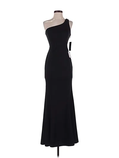 Pre-owned Lulus Cocktail Dress In Black