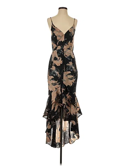 Pre-owned Lulus Cocktail Dress In Black