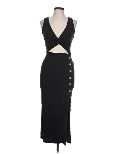 Pre-owned Lulus Cocktail Dress In Black