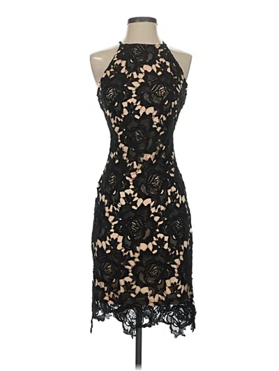 Pre-owned Lulus Cocktail Dress In Black