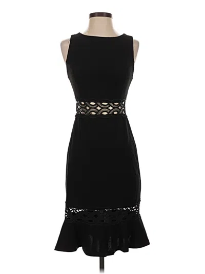 Pre-owned Lulus Cocktail Dress In Black