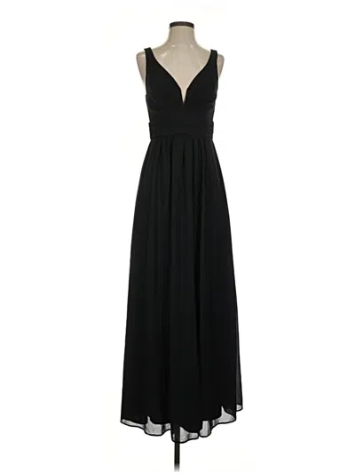 Pre-owned Lulus Cocktail Dress In Black