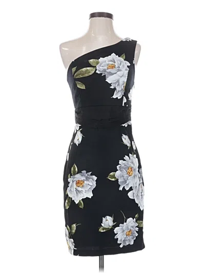 Pre-owned Lulus Cocktail Dress In Black