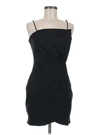 Pre-owned Lulus Cocktail Dress In Black