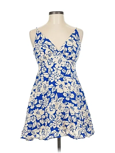 Pre-owned Lulus Cocktail Dress In Blue