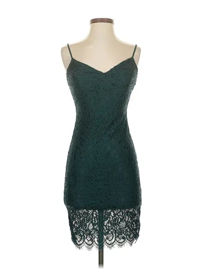 Pre-owned Lulus Cocktail Dress In Blue