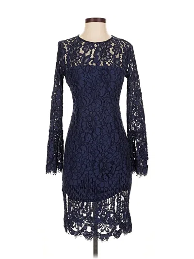 Pre-owned Lulus Cocktail Dress In Blue