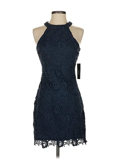 Pre-owned Lulus Cocktail Dress In Blue