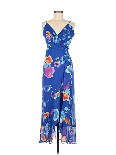 Pre-owned Lulus Cocktail Dress In Blue