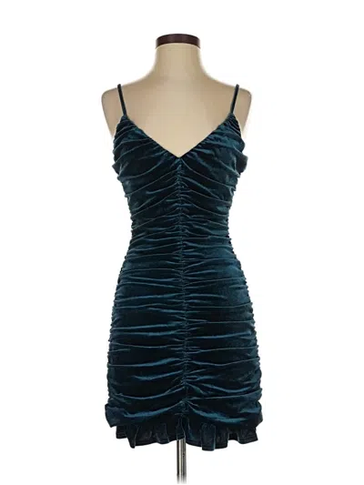 Pre-owned Lulus Cocktail Dress In Blue