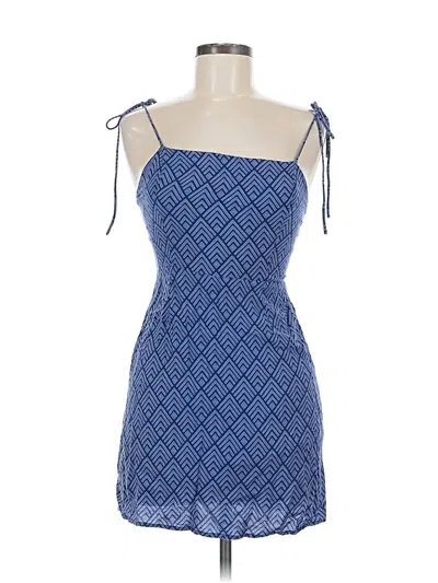 Pre-owned Lulus Cocktail Dress In Blue