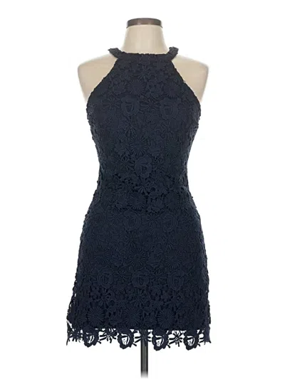 Pre-owned Lulus Cocktail Dress In Blue