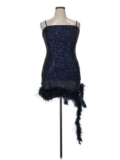 Pre-owned Lulus Cocktail Dress In Blue