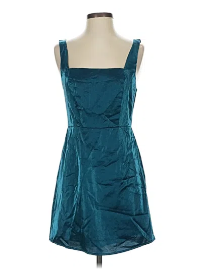 Pre-owned Lulus Cocktail Dress In Blue