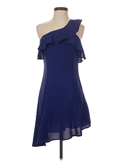 Pre-owned Lulus Cocktail Dress In Blue
