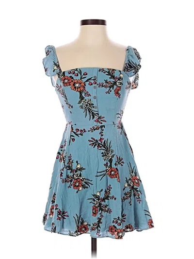 Pre-owned Lulus Cocktail Dress In Blue