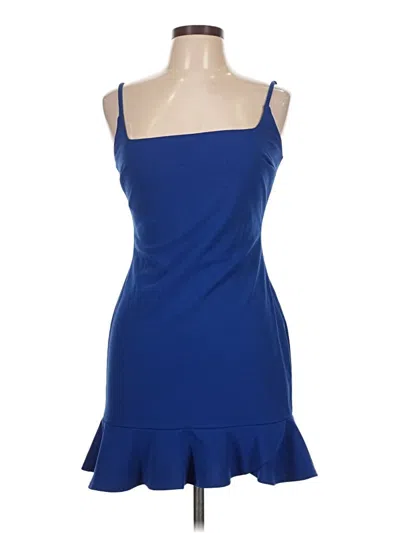 Pre-owned Lulus Cocktail Dress In Blue