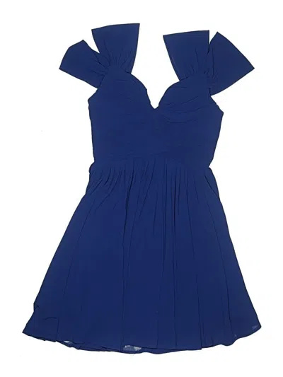 Pre-owned Lulus Cocktail Dress In Blue