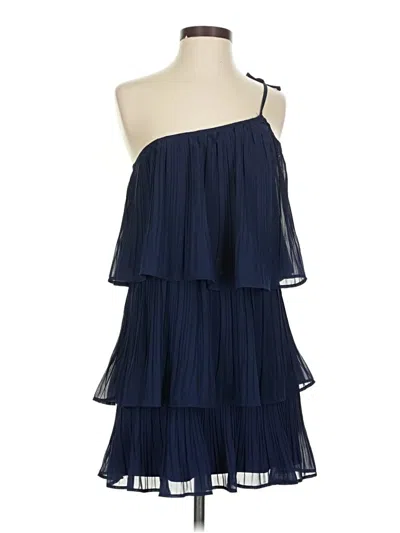 Pre-owned Lulus Cocktail Dress In Blue