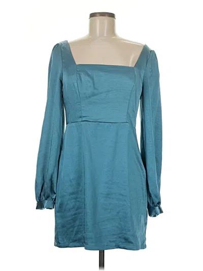 Pre-owned Lulus Cocktail Dress In Blue