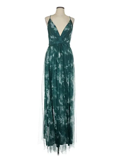 Pre-owned Lulus Cocktail Dress In Blue
