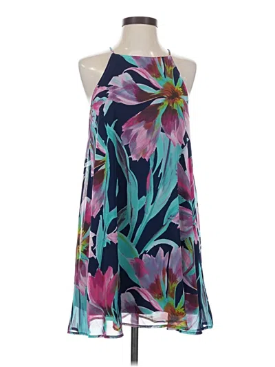 Pre-owned Lulus Cocktail Dress In Blue