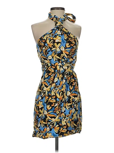 Pre-owned Lulus Cocktail Dress In Blue