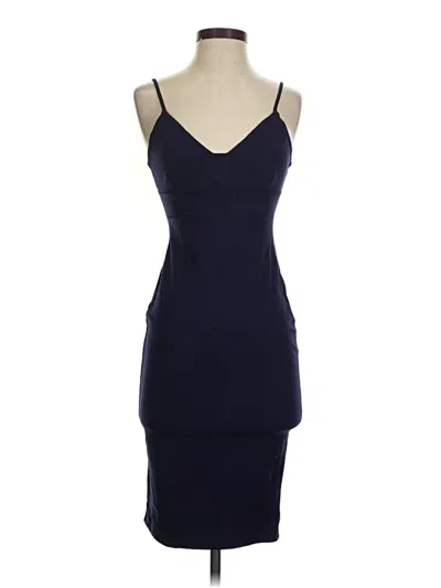 Pre-owned Lulus Cocktail Dress In Blue