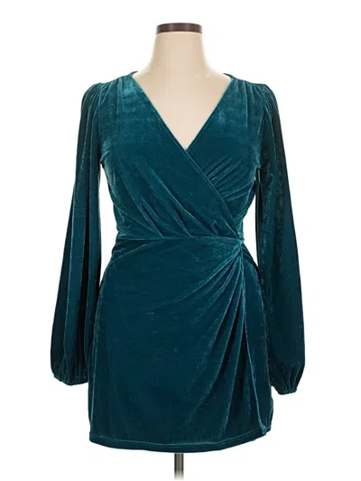 Pre-owned Lulus Cocktail Dress In Blue