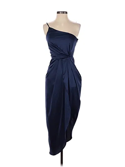 Pre-owned Lulus Cocktail Dress In Blue