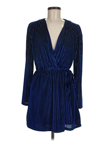 Pre-owned Lulus Cocktail Dress In Blue