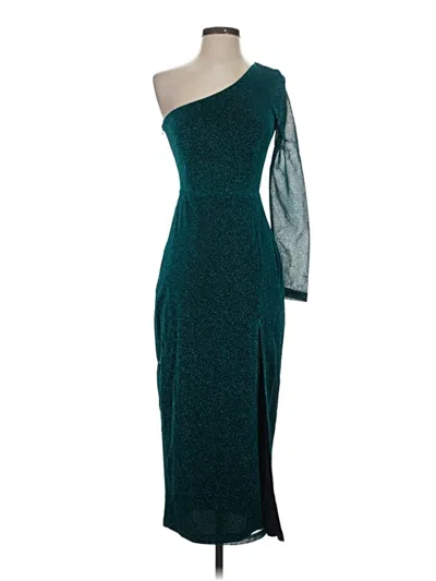 Pre-owned Lulus Cocktail Dress In Blue