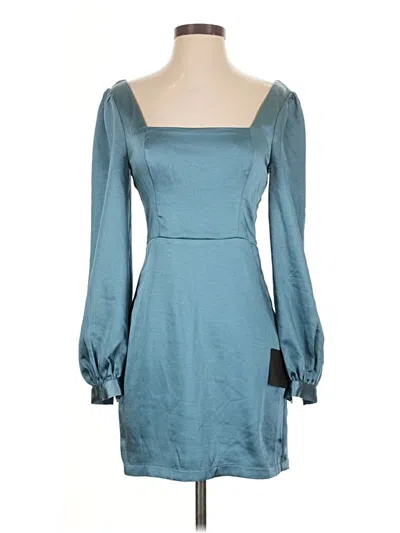Pre-owned Lulus Cocktail Dress In Blue