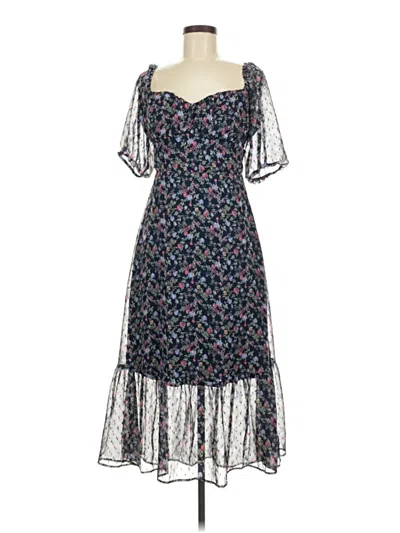Pre-owned Lulus Cocktail Dress In Blue
