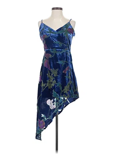 Pre-owned Lulus Cocktail Dress In Blue